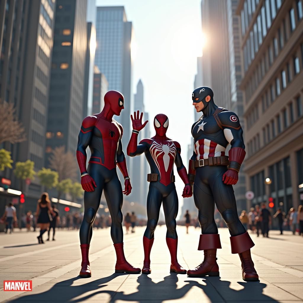 Superheroes in the City: Matte Painting Concept Art