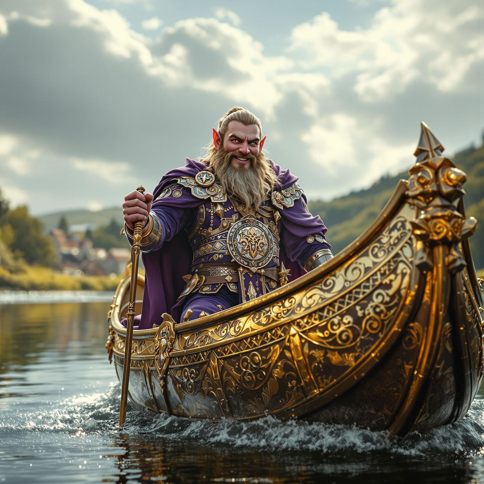 Abcán Mac Bicelmois, The Hero Dwarf Poet And Musician Of The...