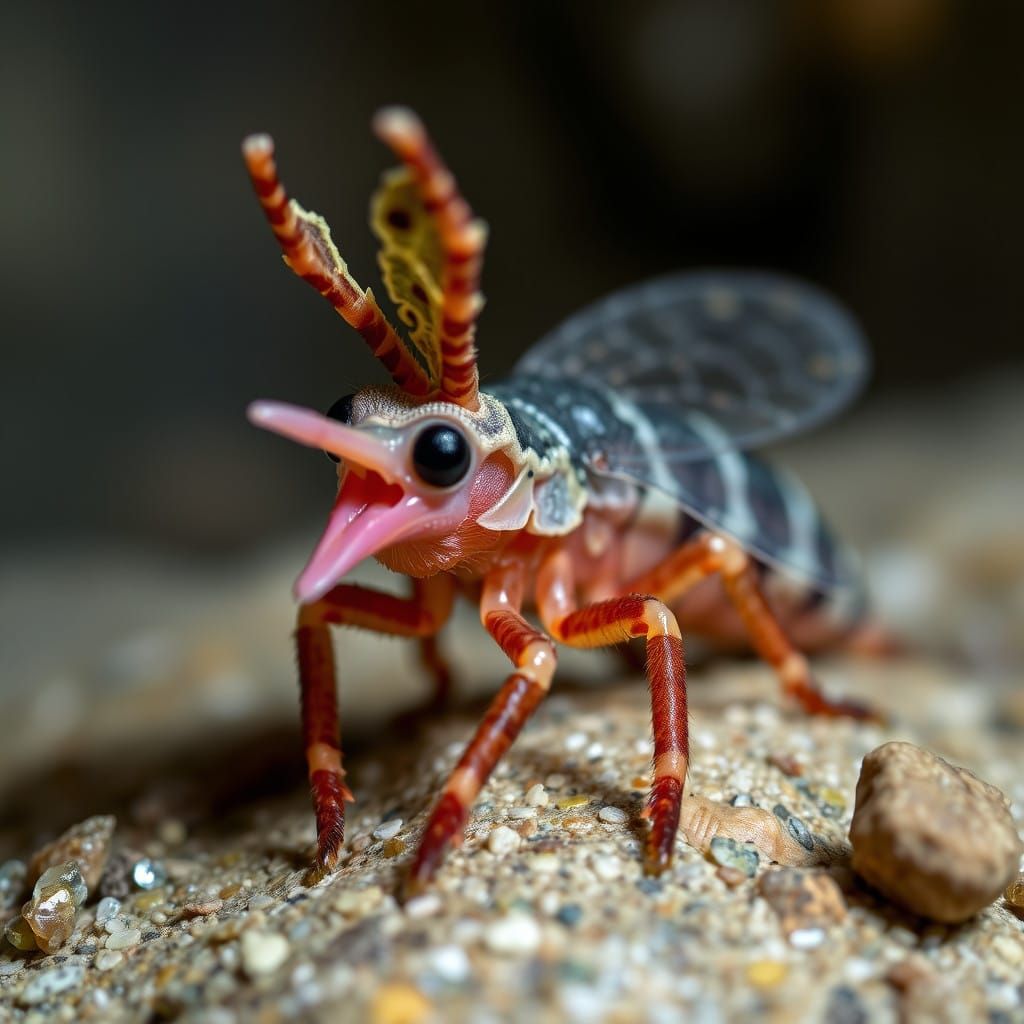 Ethereal Creature in a Diaphanous Aesthetic