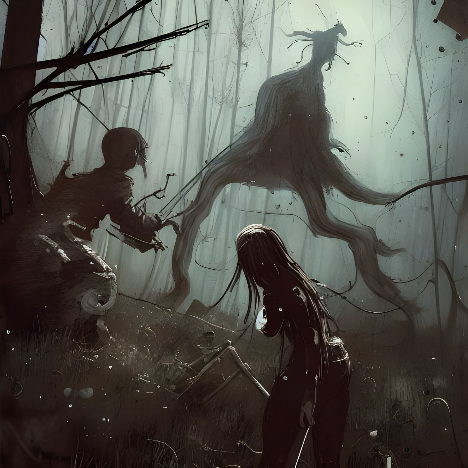 Terrifying Manga Scene of Hansel Eating Gretel