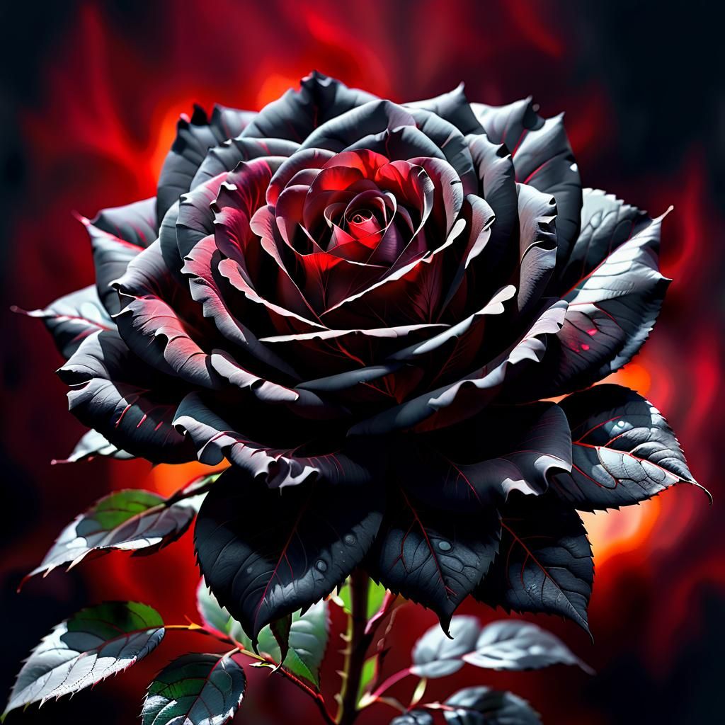black rose