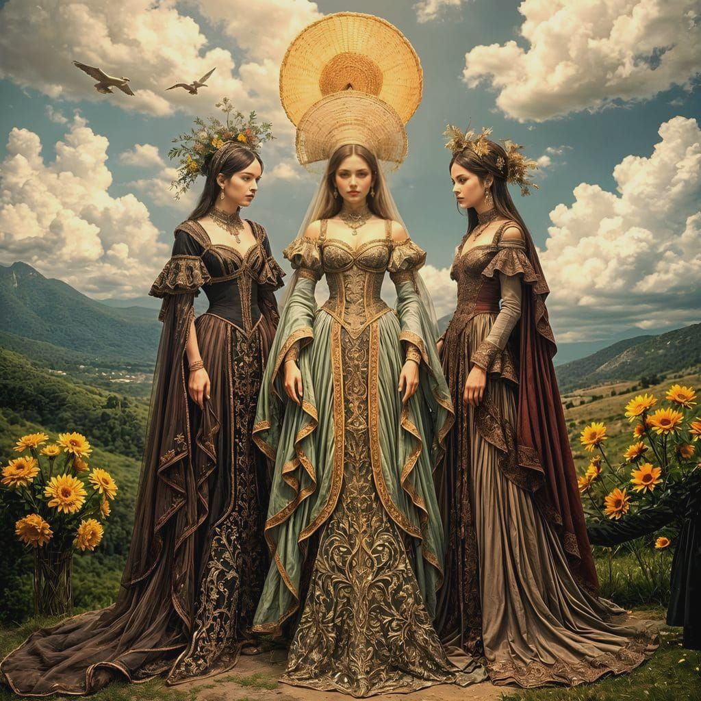 A Trio in Mystical Harmony