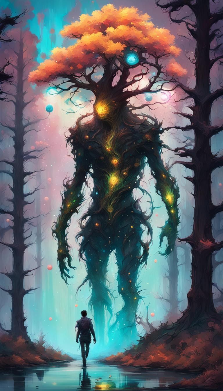 Creativity of planet x #tree