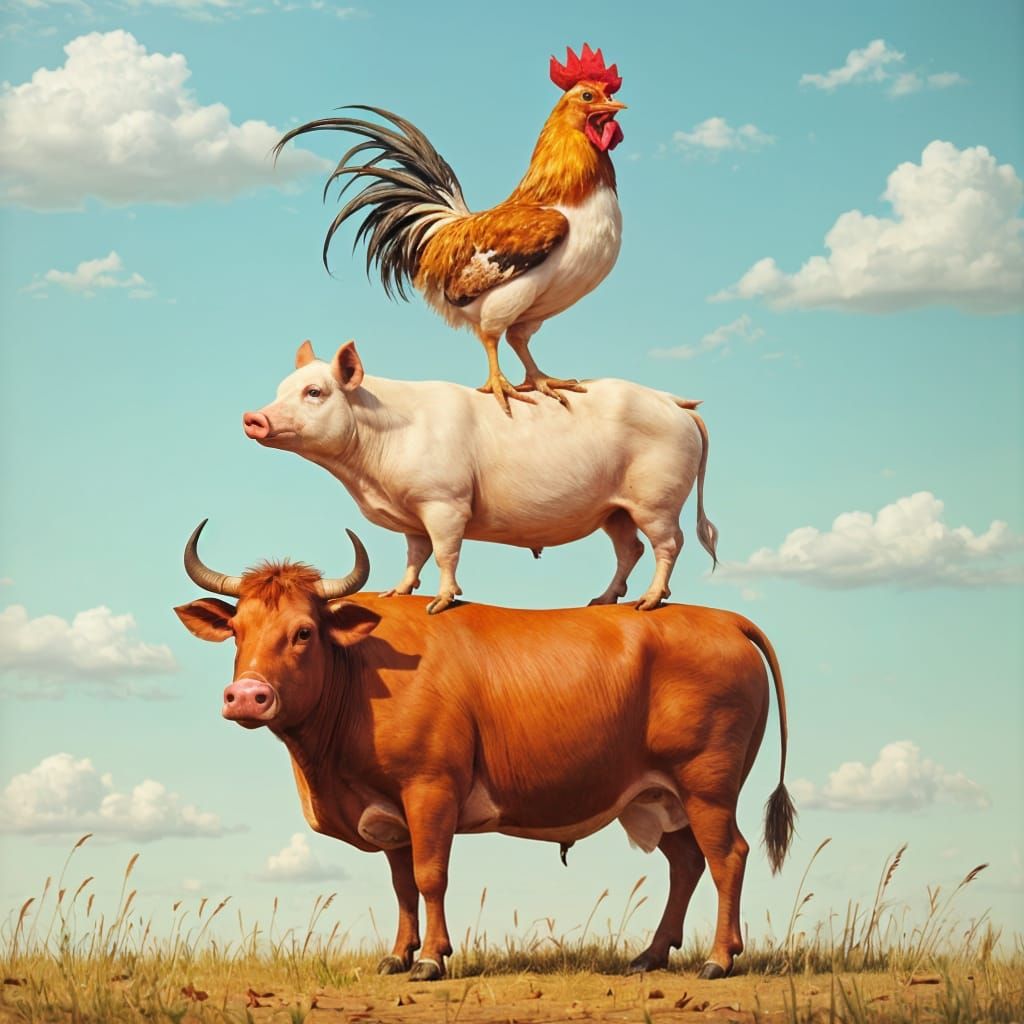 Farm Friends in a Unique Hierarchy