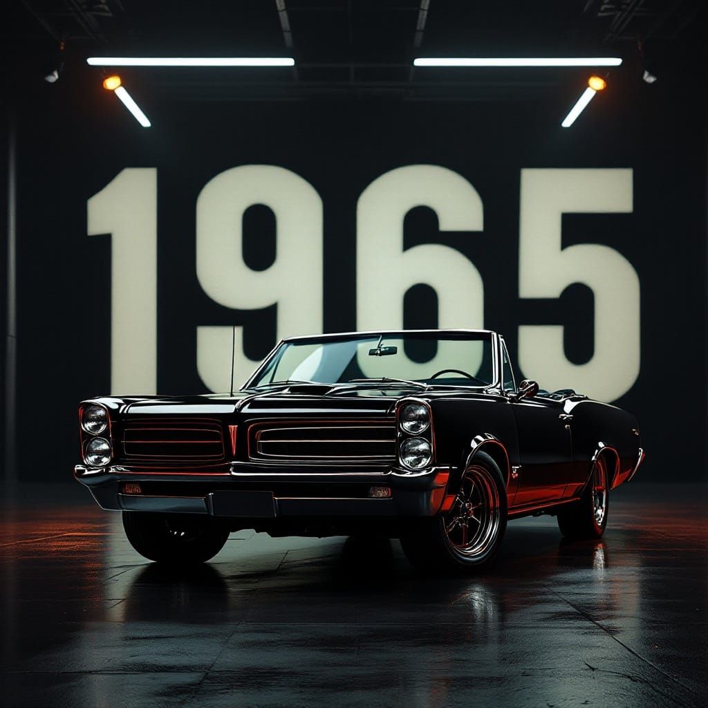 Surreal 1965 Pontiac GTO in Syd Mead's Futuristic Automotive...