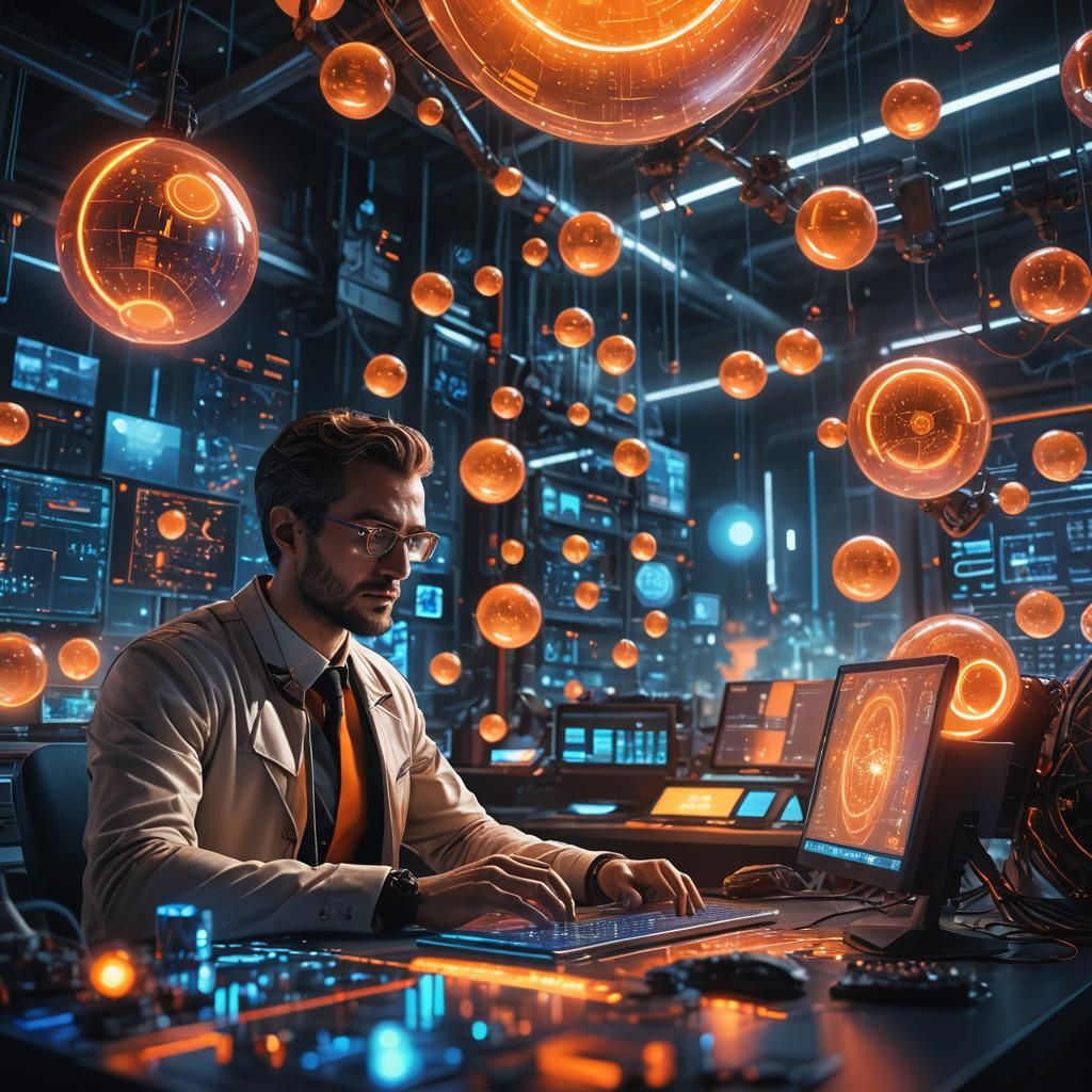 Data Scientist in Mystical High-Tech Laboratory