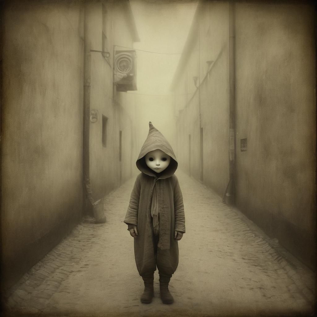 Whispering Trickster in Foggy Nirvana