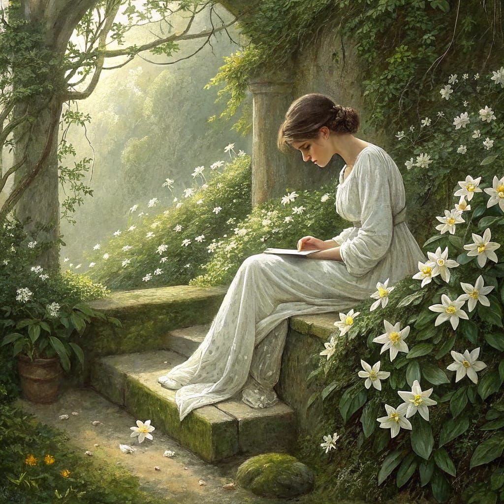 Stephanotis flower paradise - peace and tranquility
