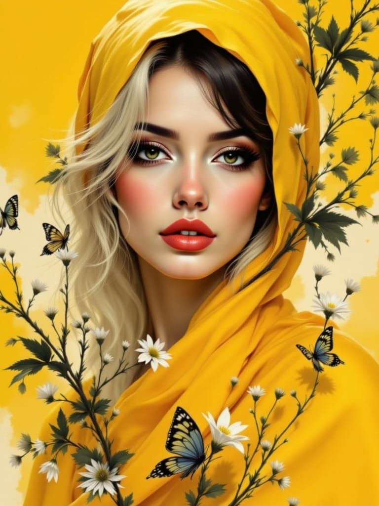 Whispers of Yellow in Autumn Eyes