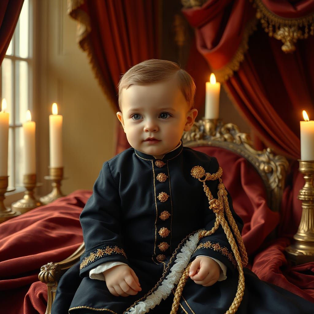 né dans la pourpre, born in the purple