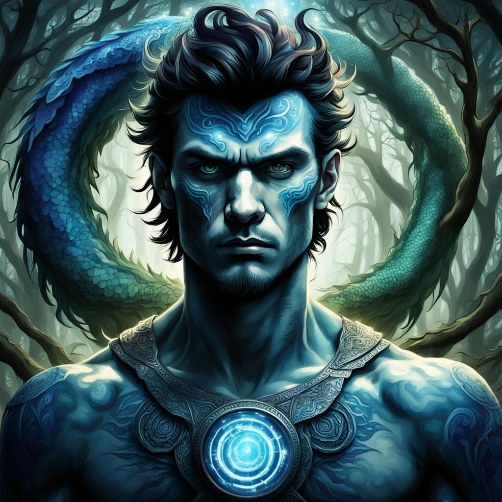 Shapeshifter Initiating a Metamorphic Appearance Change