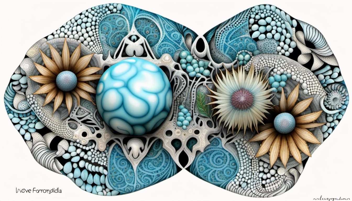 Australian Stingray in Celtic Fractal Style