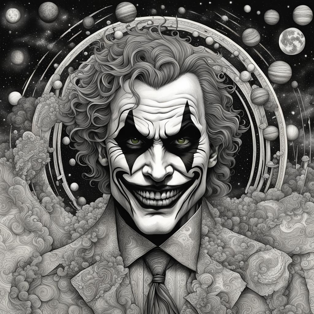 Cosmic Joker Embodiment of Chaos and Madness