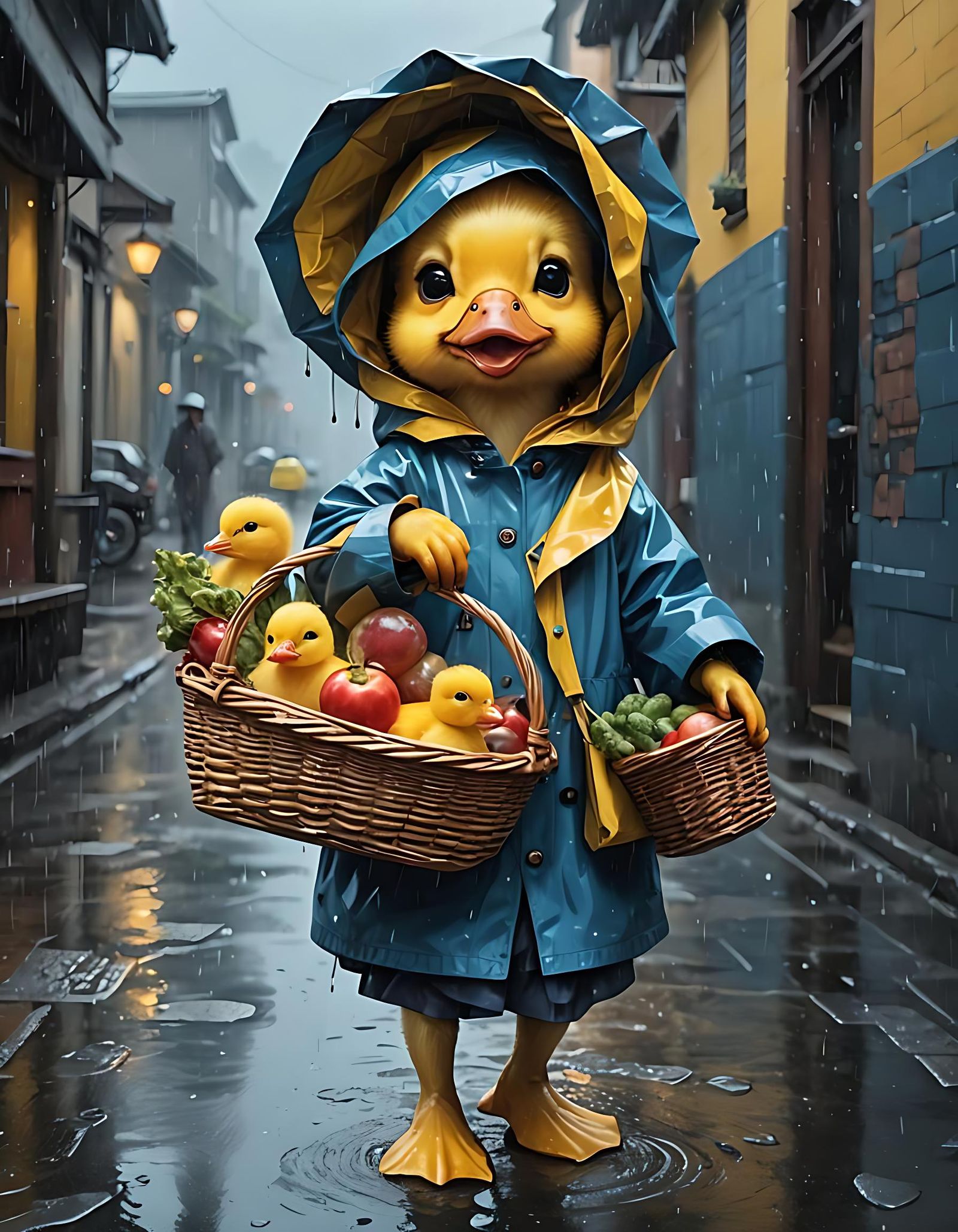 Come on, babies, let's go home ...