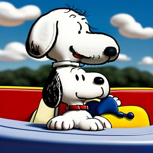 Snoopy Details and Surrealism