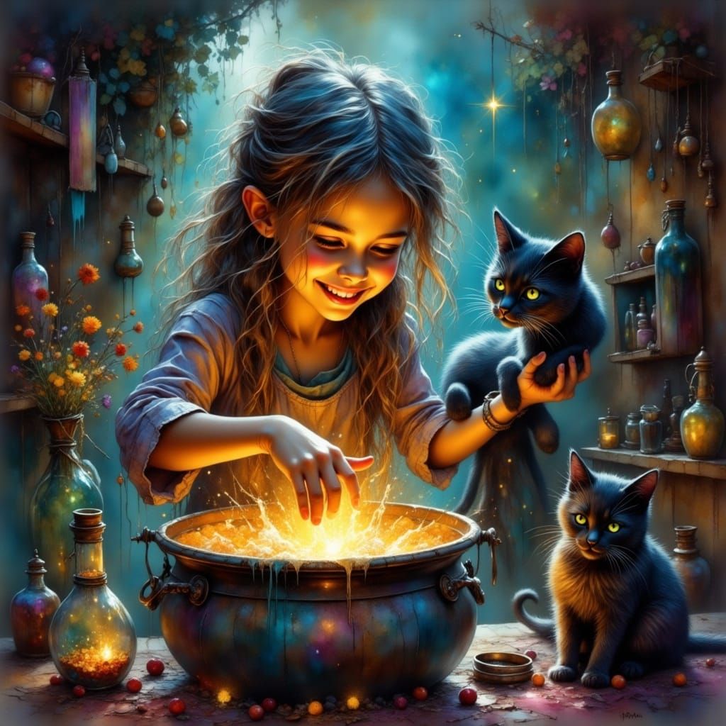 New generation witch