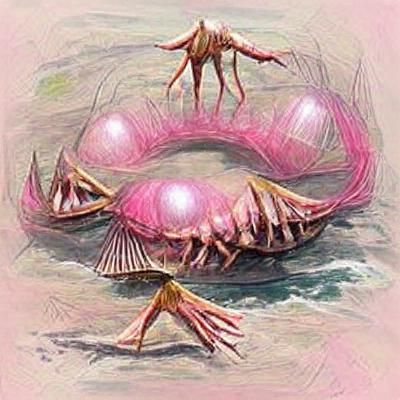 Eerie Digital Art of a Mi-Go Creature
