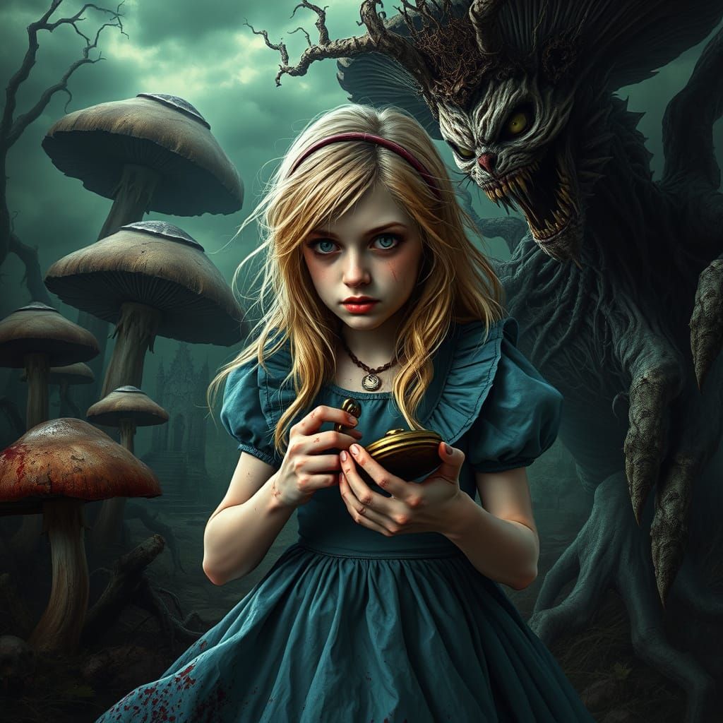 Alice's Descent into Madness in a Twisted Wonderland