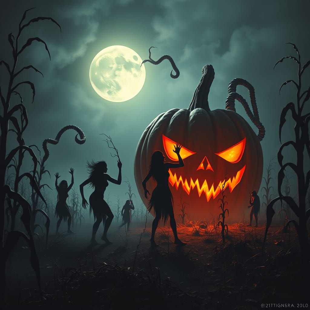 Nightmare Harvest Festival: Surreal Giger-esque Horror