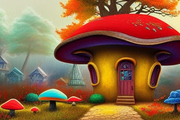 Mushroom Houses