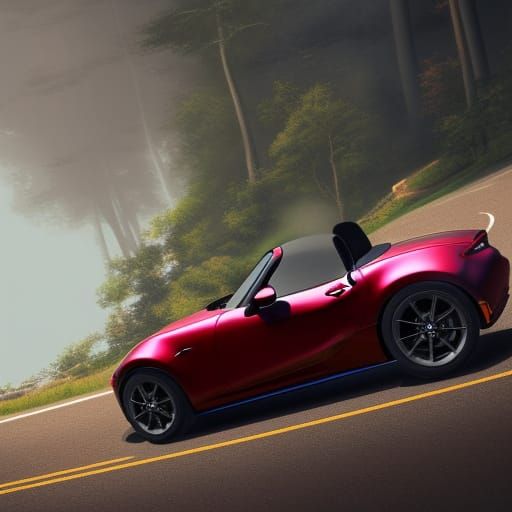 Mazda MX-5 Miata on the Dragon's Tail