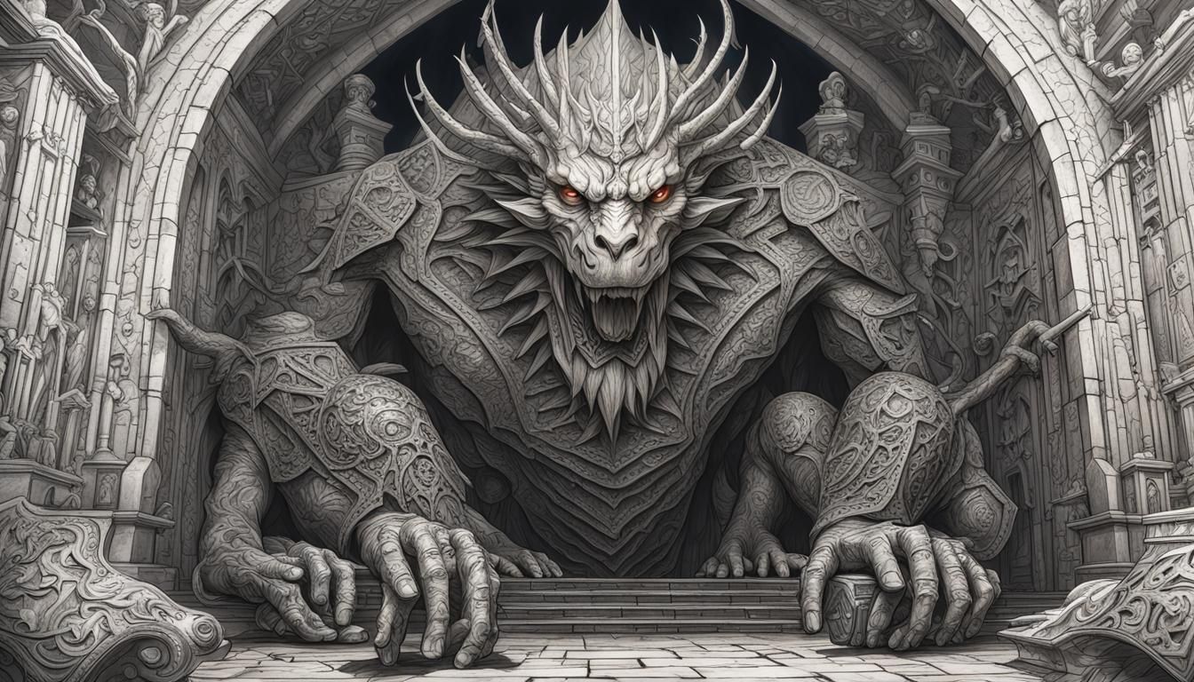 D&D Character Transformed by Enchantment