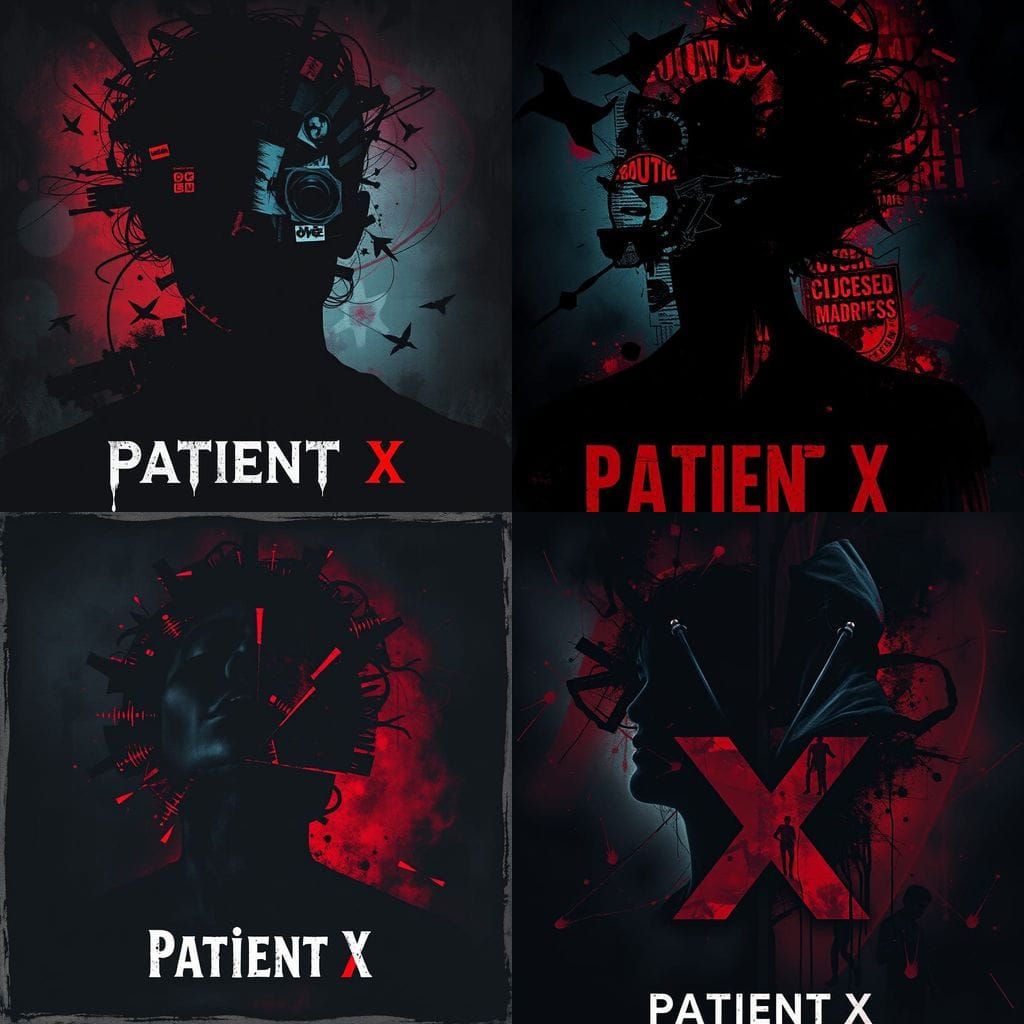 Mysterious Figure in Dark Turmoil