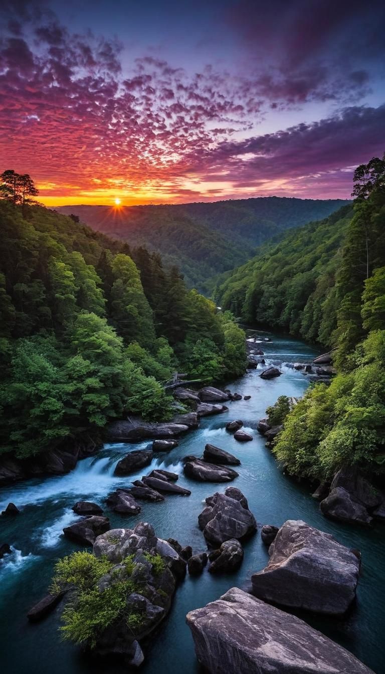 Ethereal Portal Through Time