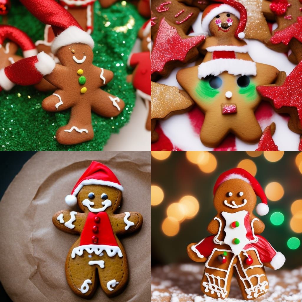 Lady Gaga in Gingerbread Costume, Professional Photography