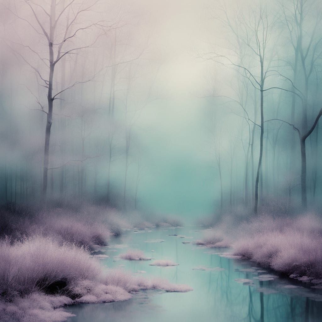 Dreamlike Abstract Landscapes in Soft Focus