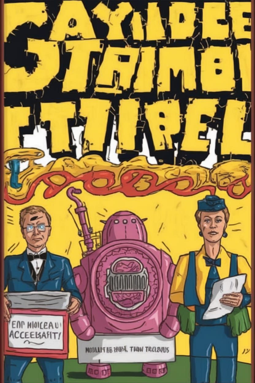 Cyberpunk Cosmic Horror in Vibrant Colors