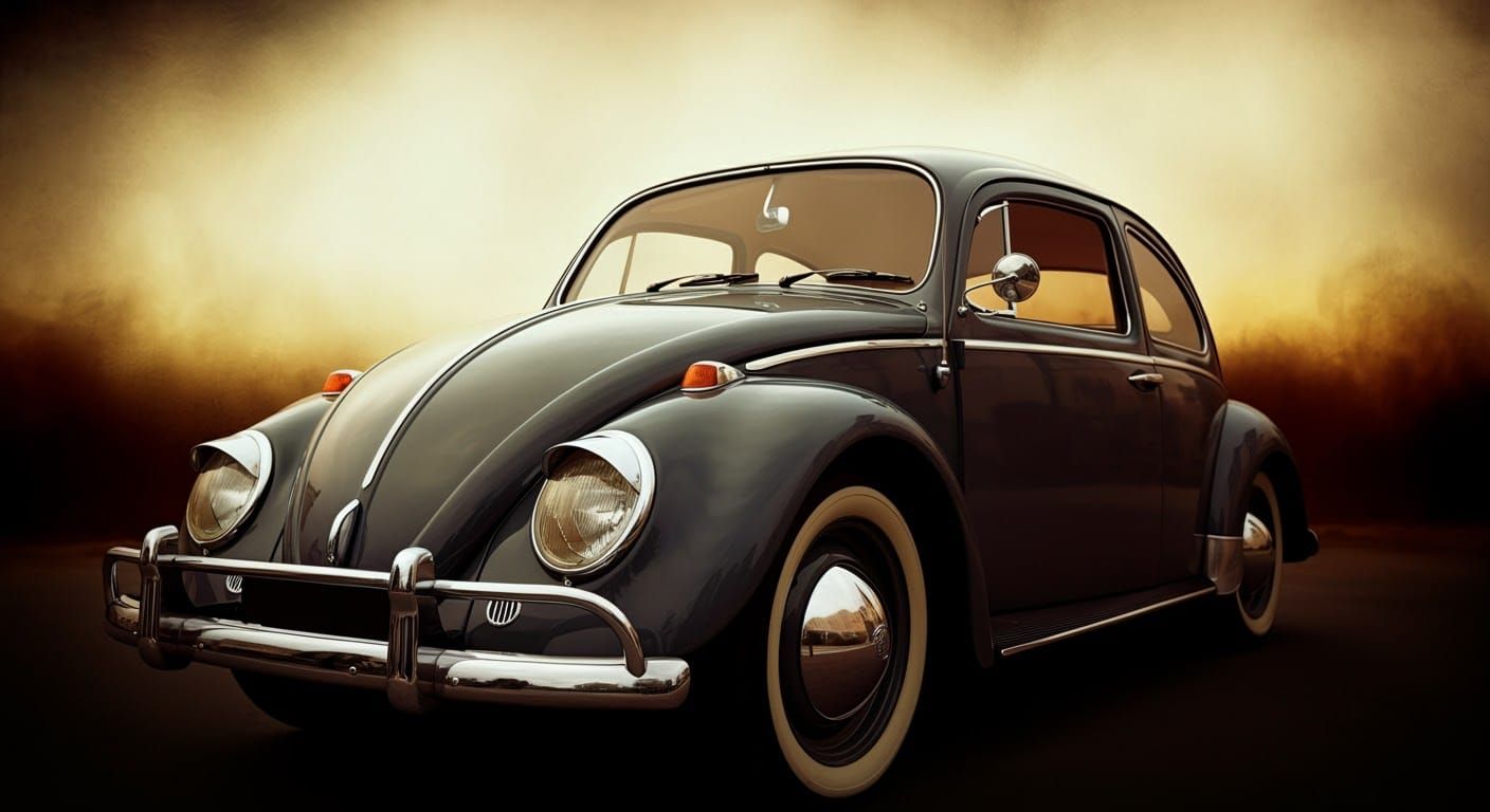 1950 Volkswagen Hebmüller Gleaming in Soft Light
