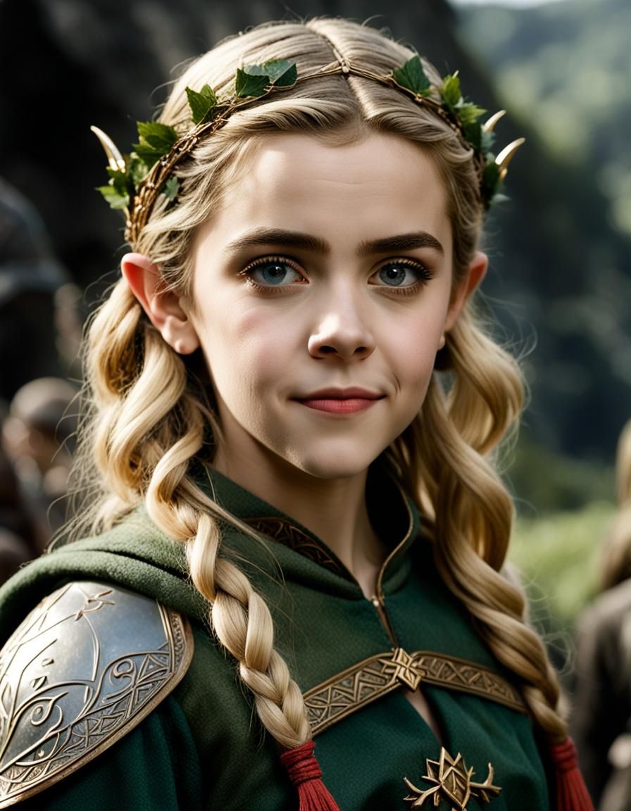 Elf Princess of Middle Earth: Cinematic Portrait