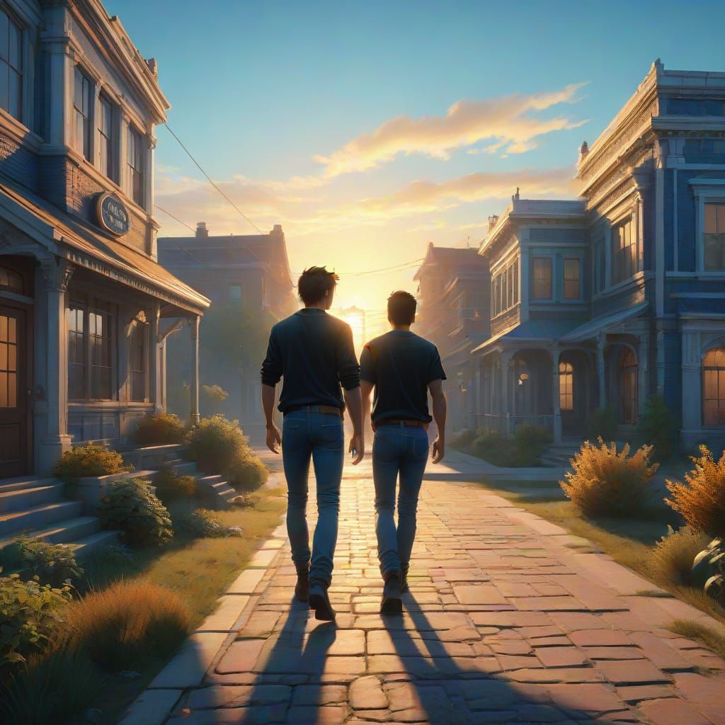 Vibrant Sunrise in American Dreamscape