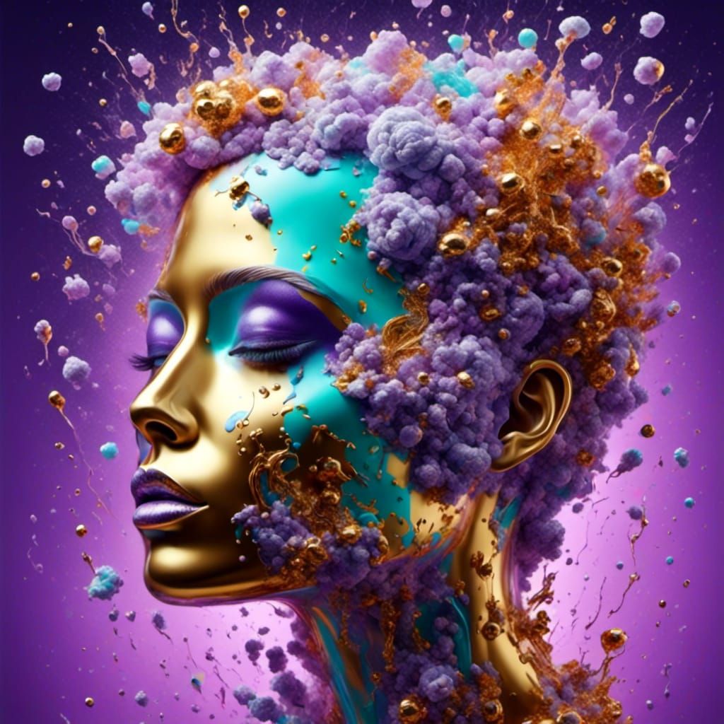 Portrait, surrealism,