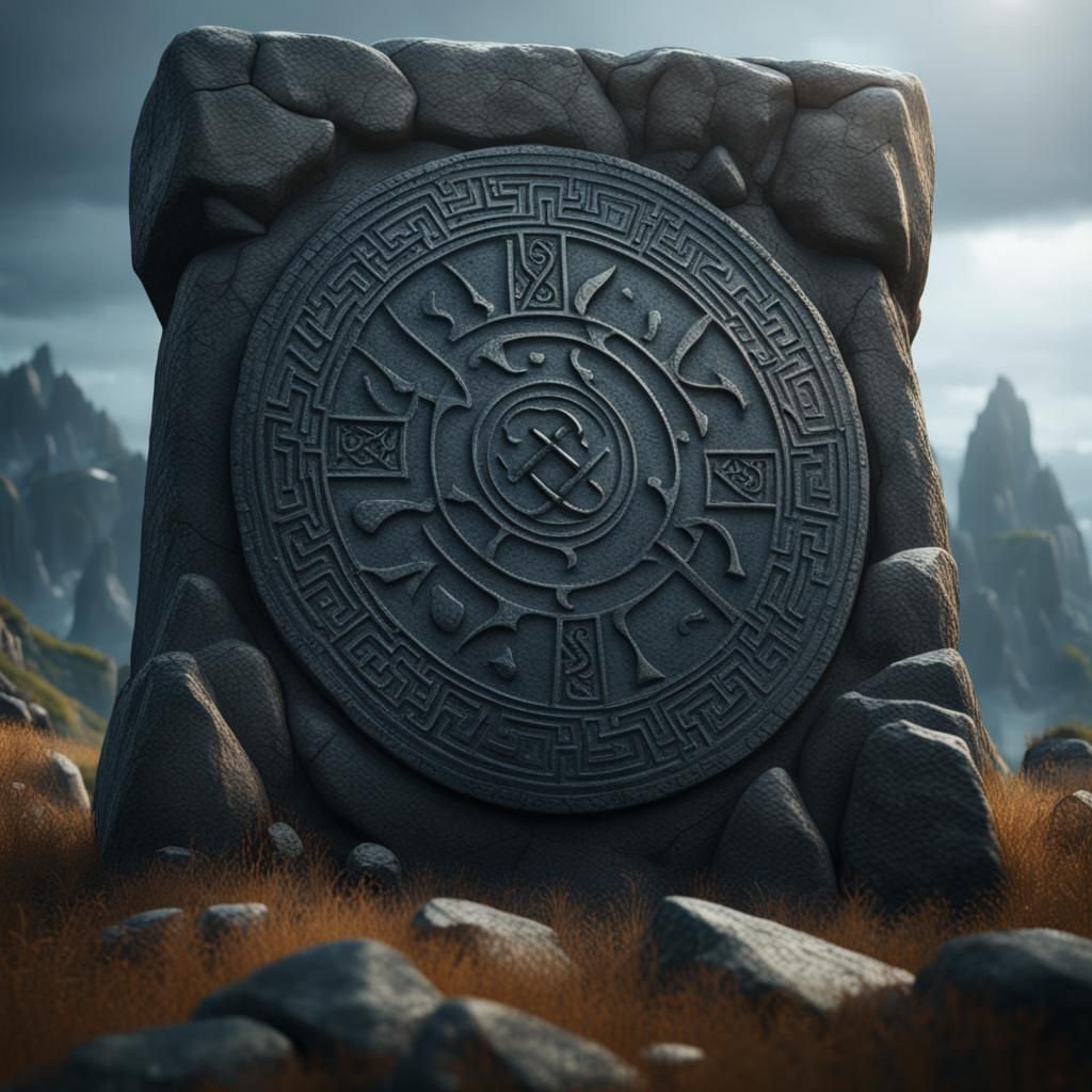 Find the secret locked in the stone.