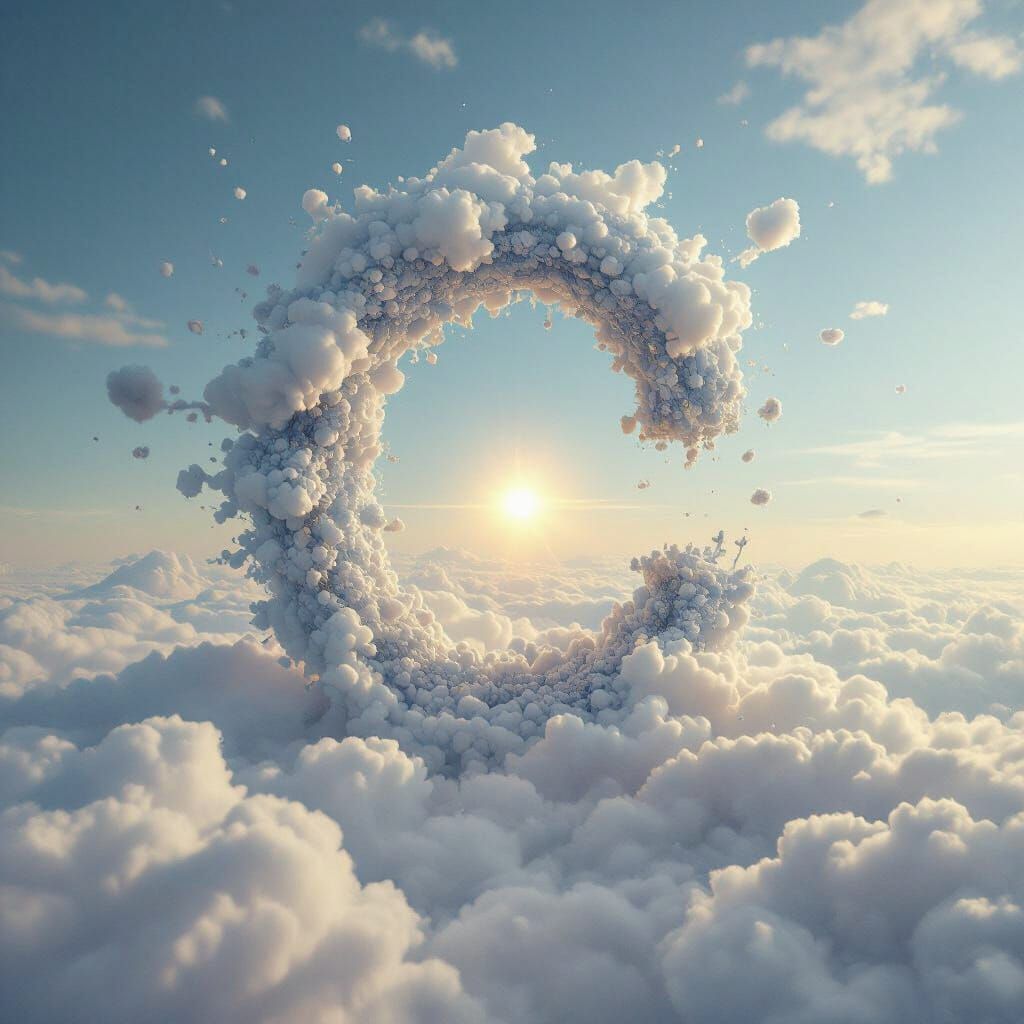 Abstract Phenomenon Generated by AI