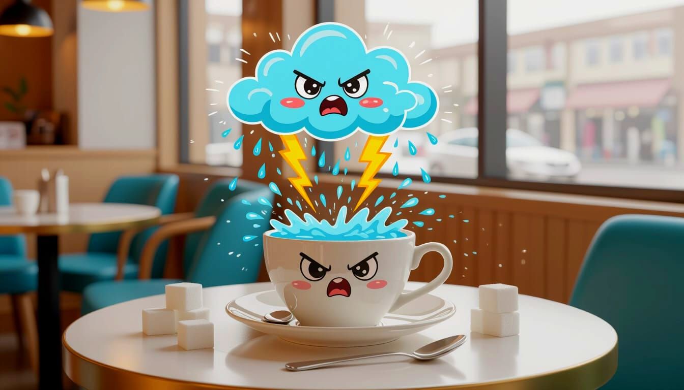 Cartoon Storm in a Teacup