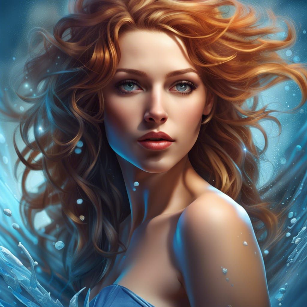 Zodiac Goddess Aquarius