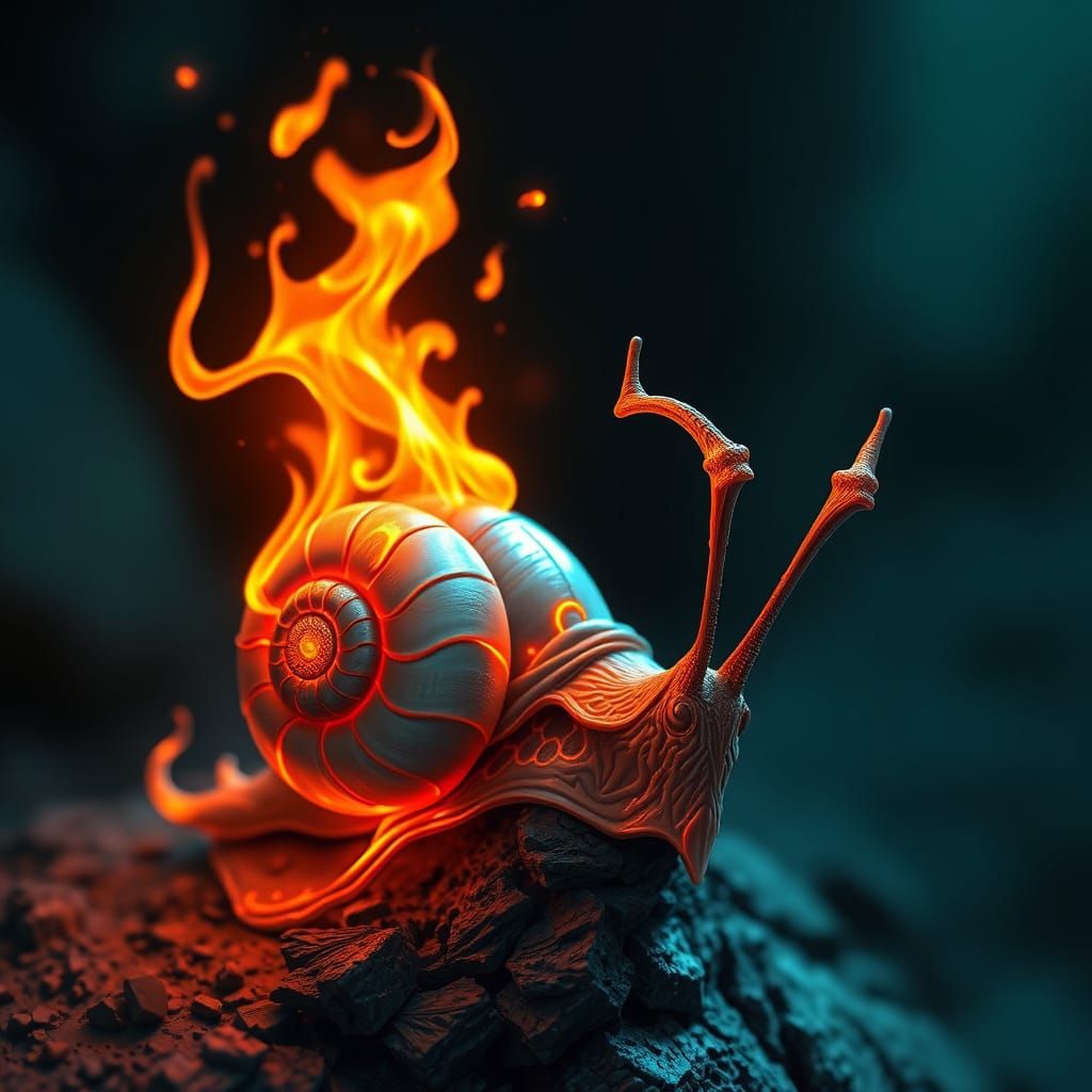 Elemental Fire Death Snail Image