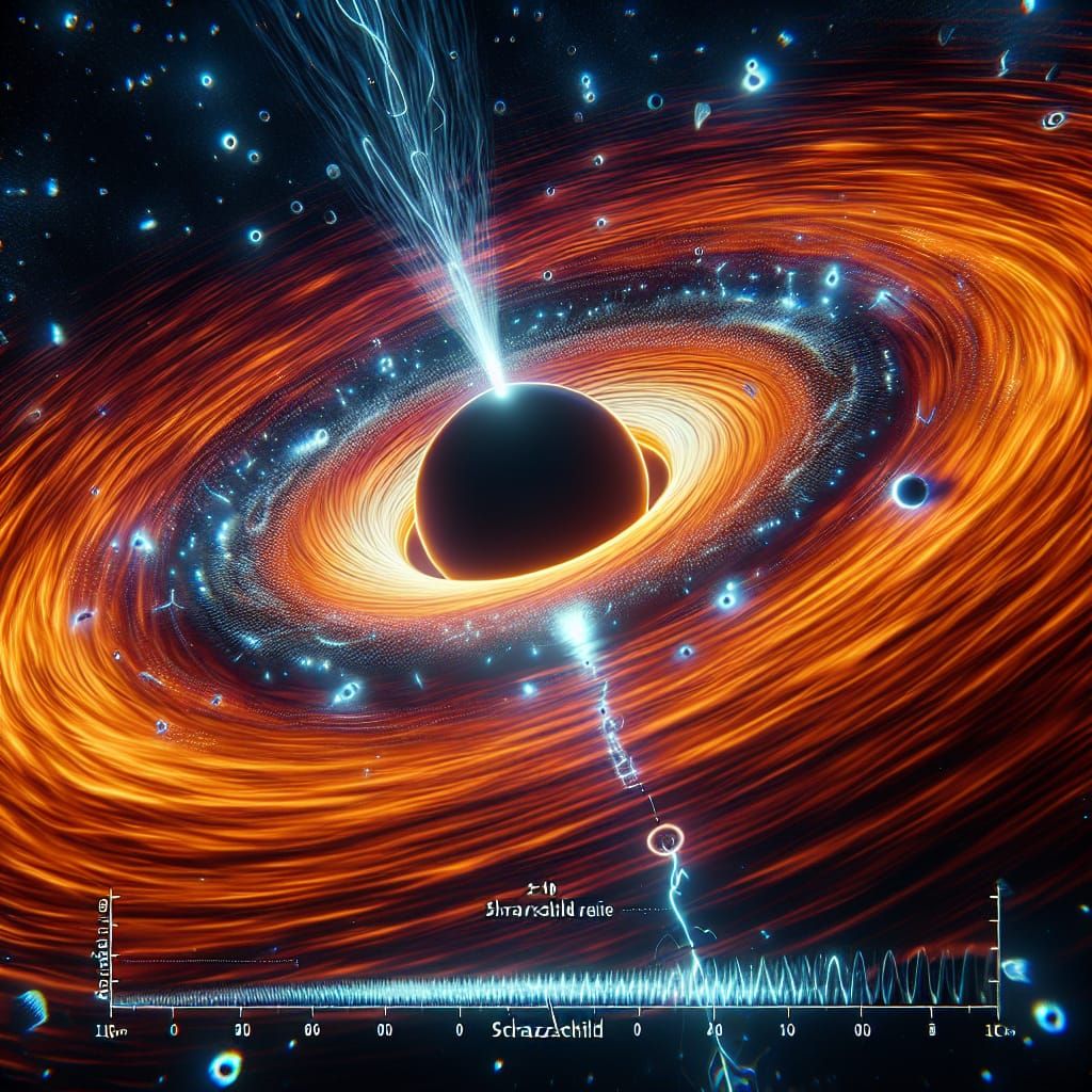 Cinematic Visualization of a Black Hole's Centripetal Charge...