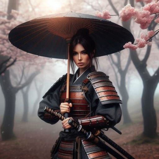 Female Demon Slayer Warrior