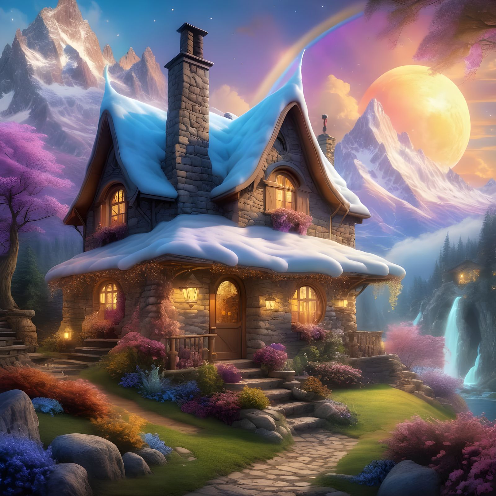 Enchanted Morning in a Fairytale Glade