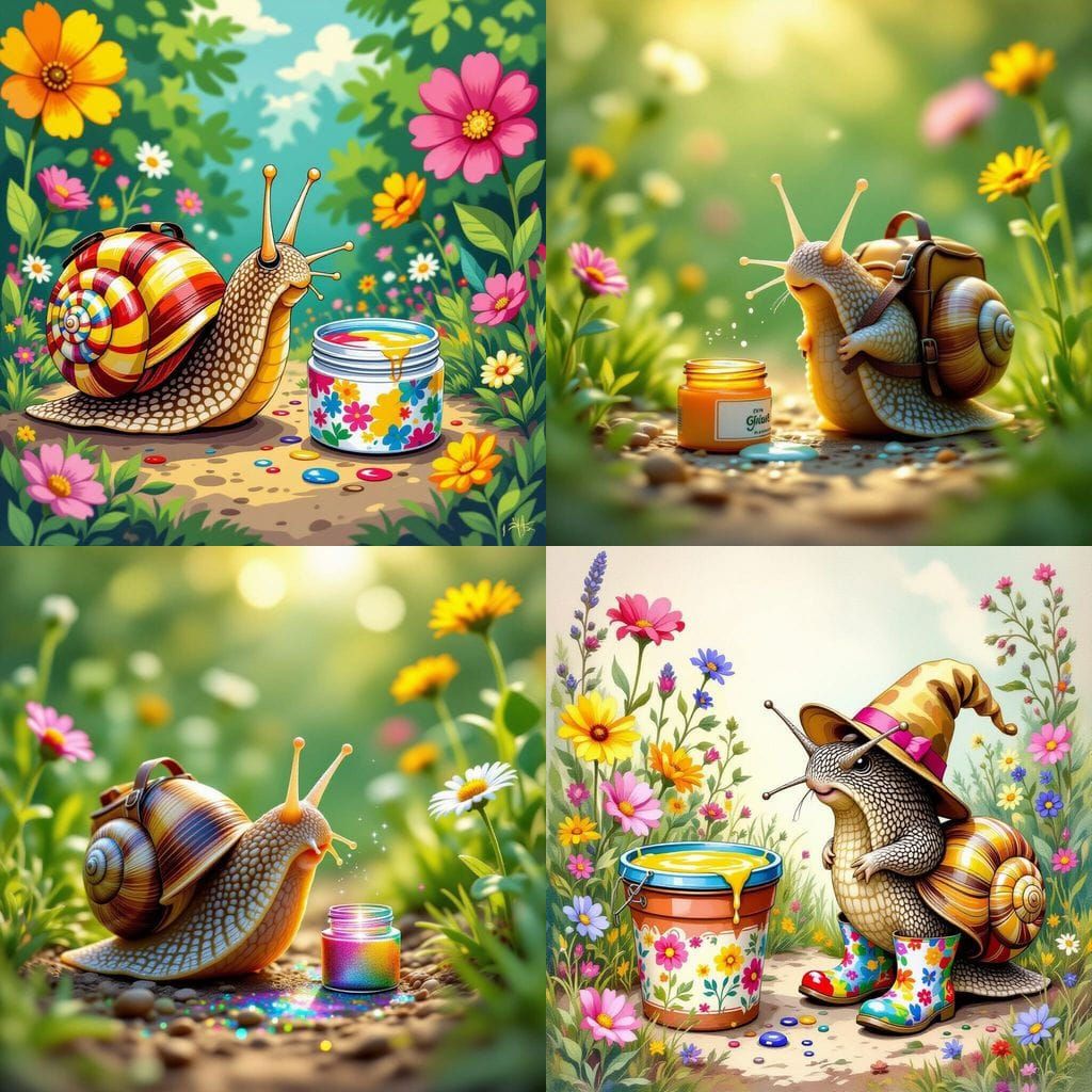 Snail's Curiosity: Sniffing a Glue Container