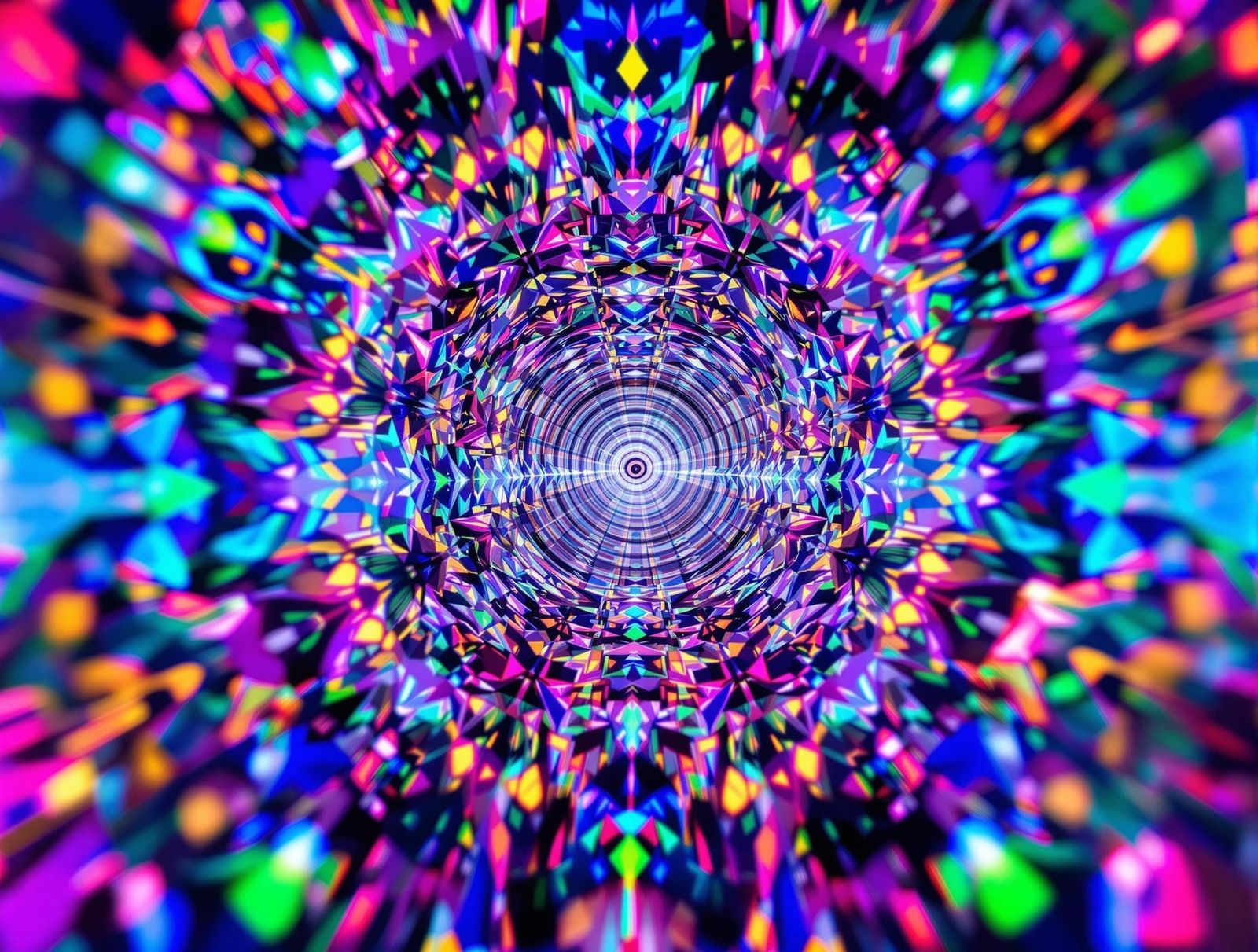 Kaleidoscope Vision: Symmetrical Reflections in Digital Art ...