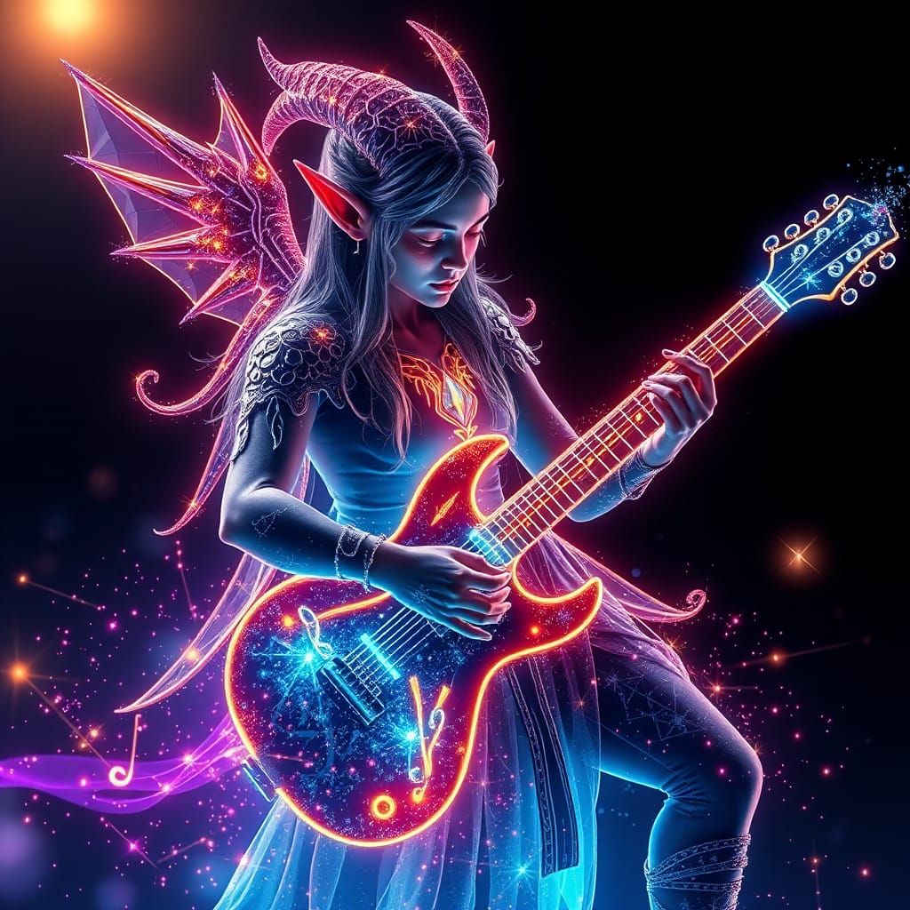 Космическая музыка темных эльфов.