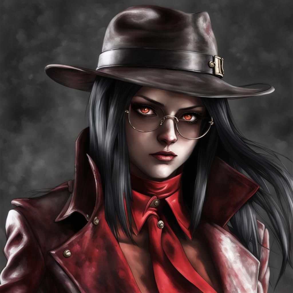Female Van Helsing RPG Character
