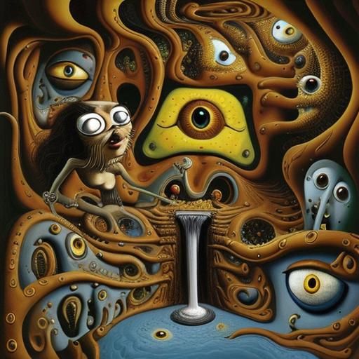 Surreal Melting Clocks Inspired by Salvador Dalí