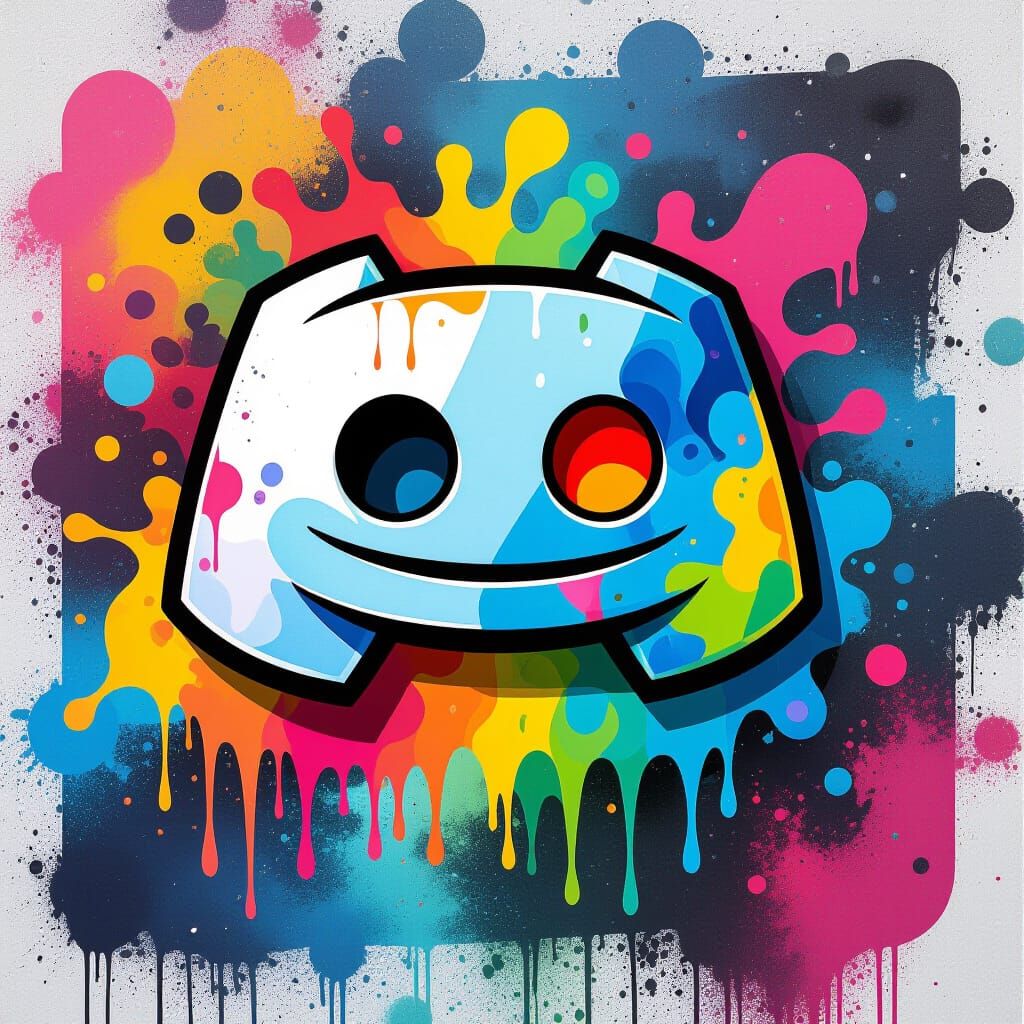 Discord Icon Crafted from Carved Alexandrite