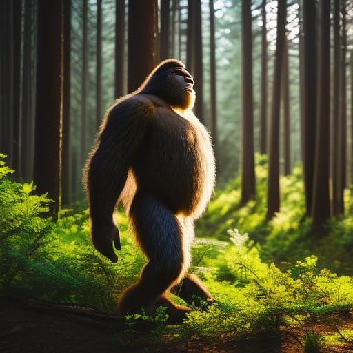 Bigfoot, photo proof captured!!